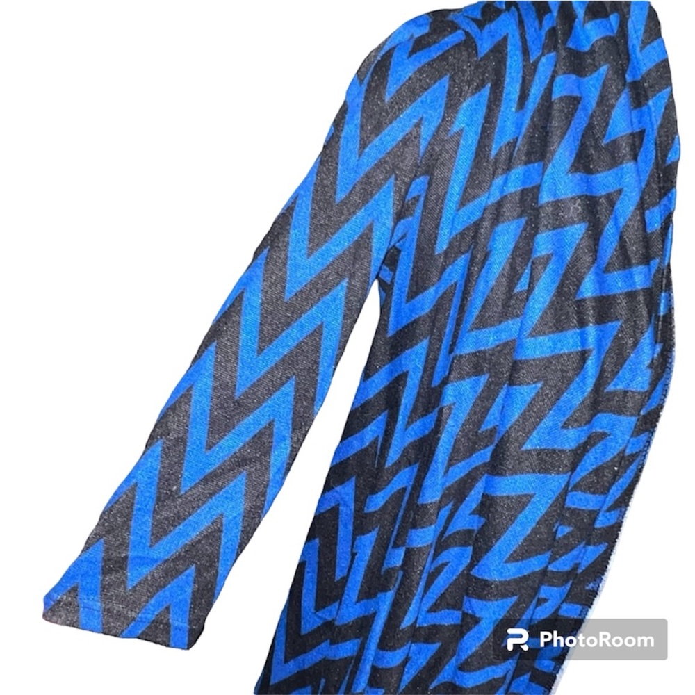 Allison Brittney mock cardigan blouse size small